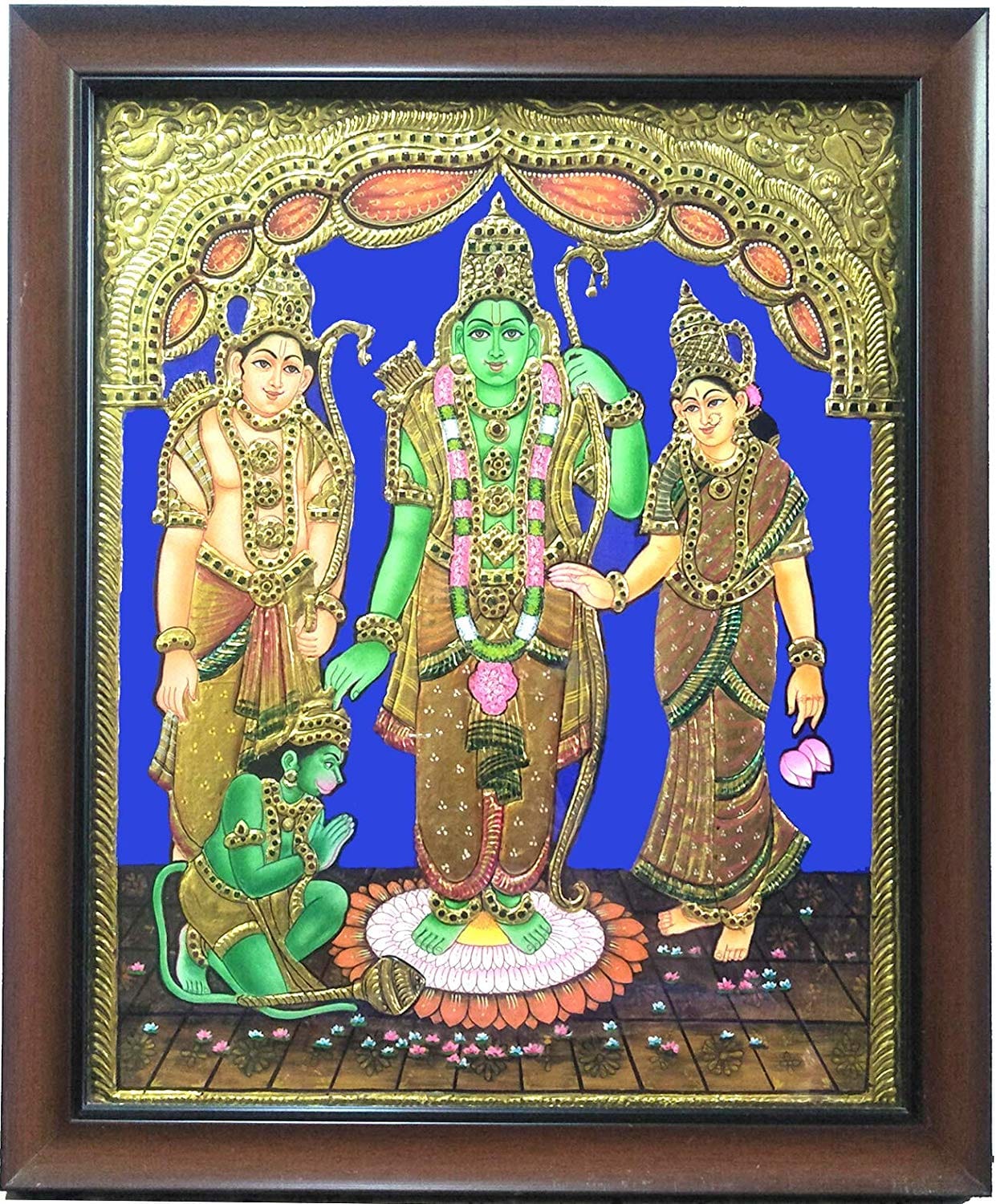 Ramar Pattabishegam Tanjore Painting