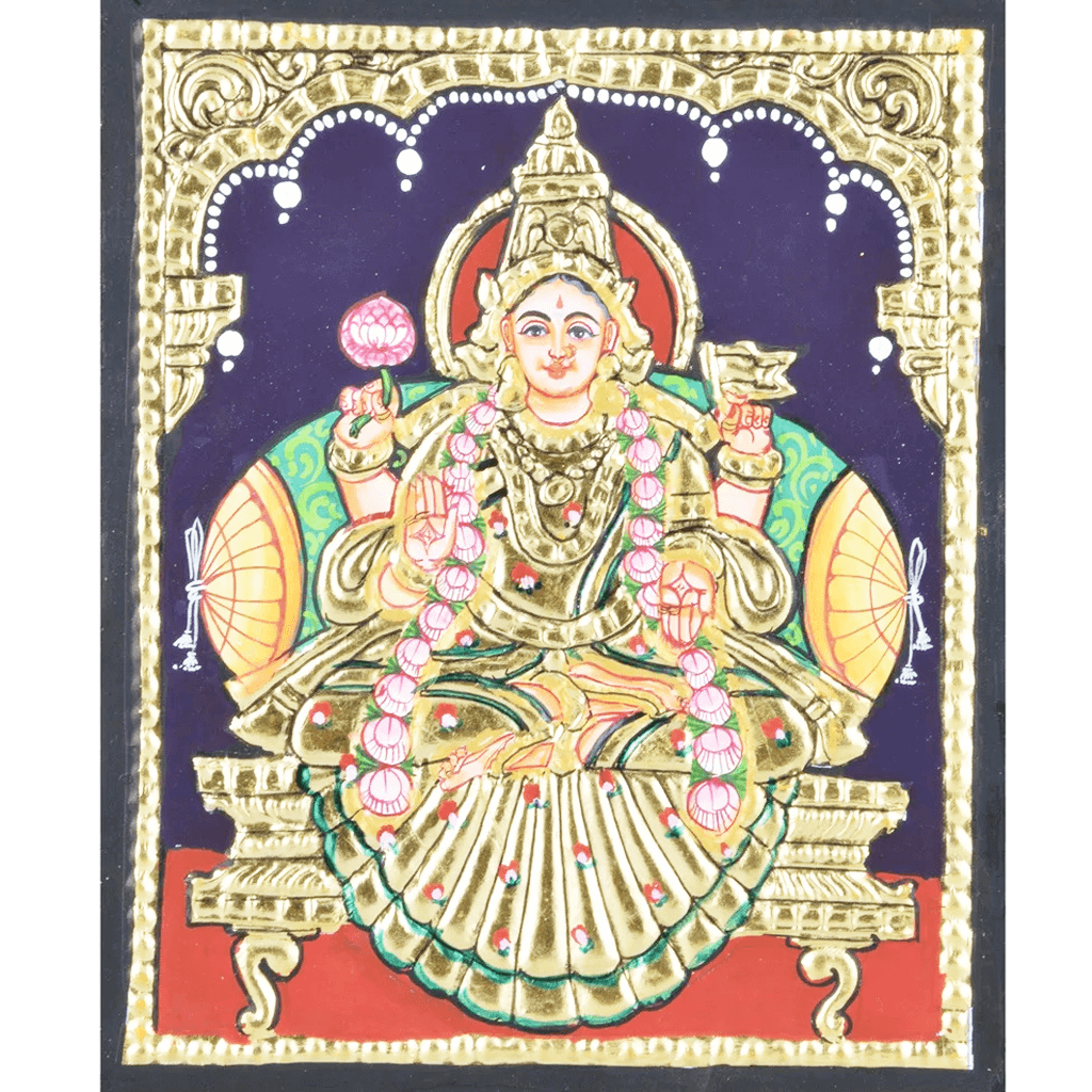 Mangala Arts Ashta Lakshmi Tanjore Painting