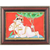 Mangala Art Baby Krishna Indian Traditional Tamil Nadu Culture Tanjore Painting - 22x16cms (8.5"x6.5")