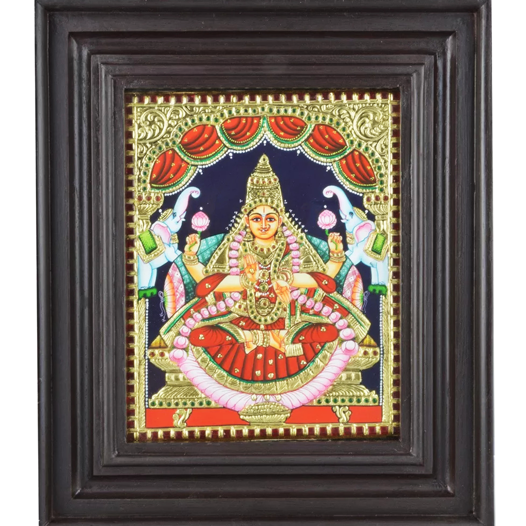 Flat Tanjore Painting