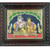 Mangala Art Radha Krishna Indian Traditional Tamil Nadu Culture Tanjore Acrylic Base Painting - 20x25cms (10"x12")